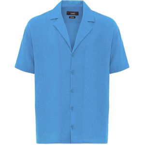 Antioch Overhemd  royal blue/koningsblauw