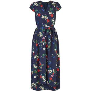 Mela London Jurk  navy / gemengde kleuren