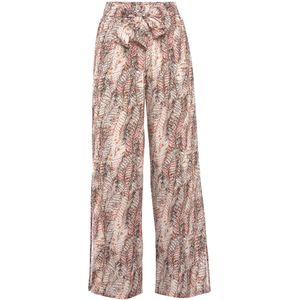 Harembroek - Beige - Met All-Over Print - Steekzakken - Losse Pasvorm
