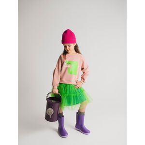 SATURNDAY Jurk 'Krokodil Ciao'  groen