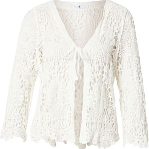 Hailys Gebreid vest 'Co44leen'  wit