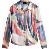 Desigual Blouse  gemengde kleuren / rood