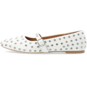 Bianco Ballerina  zilver / wit