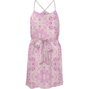 ONLY Jurk 'ALMA'  pruim / orchidee / lichtroze / wit