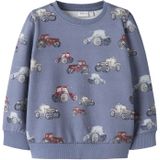 NAME IT Sweatshirt  opaal / antraciet / lichtgrijs / merlot