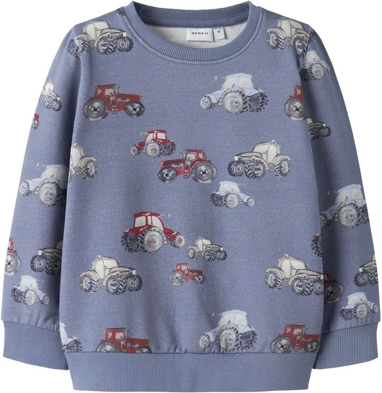 NAME IT Sweatshirt  opaal / antraciet / lichtgrijs / merlot