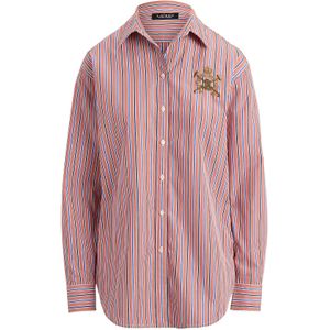 Lauren Ralph Lauren Blouse  blauw / donkerblauw / kreeft / wit