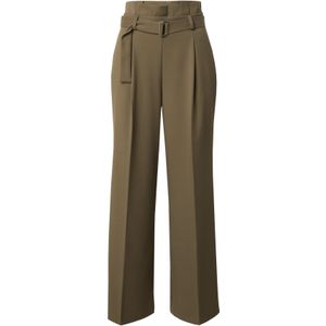 LeGer by Lena Gercke Bandplooibroek 'Jocy'  olijfgroen