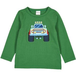 Fred's World by GREEN COTTON Shirt  hemelsblauw / groen / zwart / wit