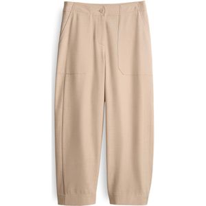 Barrel fit stoffen broek met steekzakken, model 'Myha fresh'