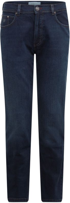 bugatti - 3280D R - Heren Straight Leg Jeans - Zwart - 5-pocket-stijl