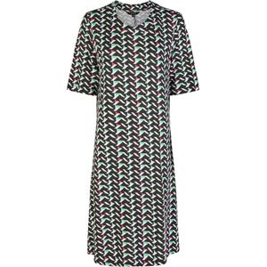 Navigazione Jurk  mintgroen / pink / zwart / wit