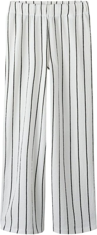 Jeans - Wide Leg Broek - All-over Print - Jersey - Elastische Taille