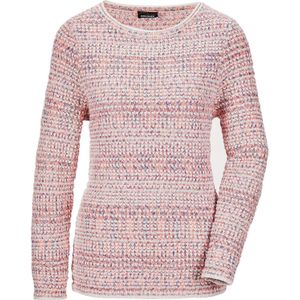 Goldner Trui  pink / wit