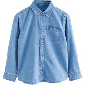 Next Overhemd  blauw denim