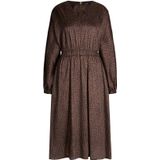 JOOP! - DAKOTA - Knielange Jurk - V-hals - Getailleerde Pasvorm