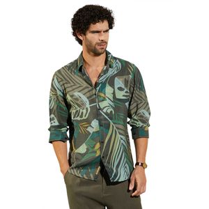 Campus Sutra Overhemd  gemengde kleuren