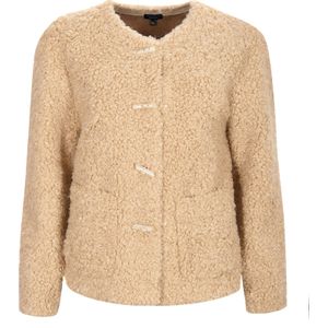 South Beach Tussenjas  beige gemêleerd