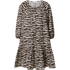 EDITED Jurk 'Paola'  beige / bruin
