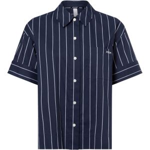 JOOP! Blouse 'Beatrice'  marine / wit