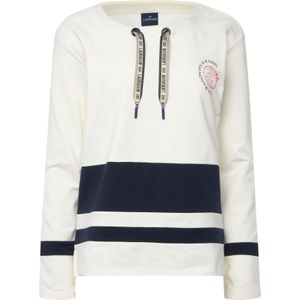 LAURASØN Sweatshirt  nachtblauw / lichtroze / offwhite