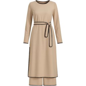 MODAMIHRAM Broekpak  beige / zwart