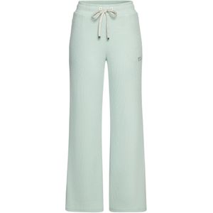 Harembroek - Mint - Geribde Tricot-Look - Ritszakken - Bindstrik Sluiting