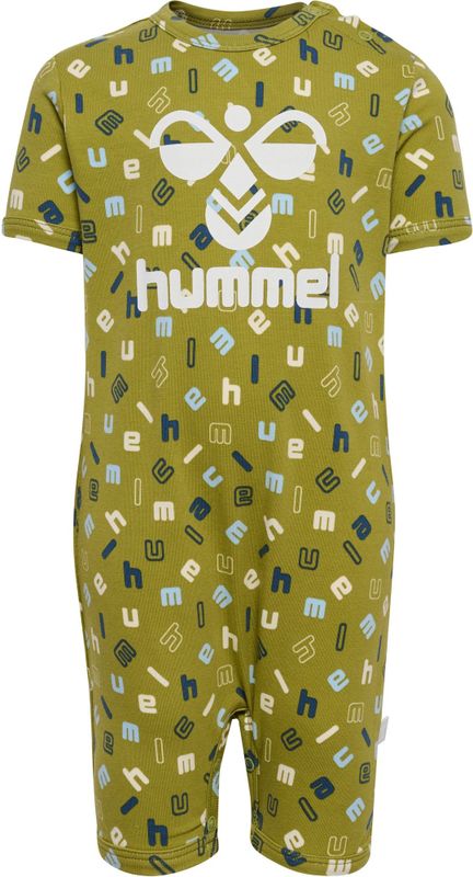 Hummel - Hmlgladly Bodysuit - Groen - Kinder Bodysuit - Korte Mouwen