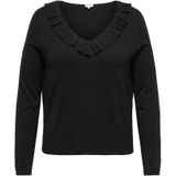 ONLY Carmakoma Blouse 'CARLUIS'  zwart