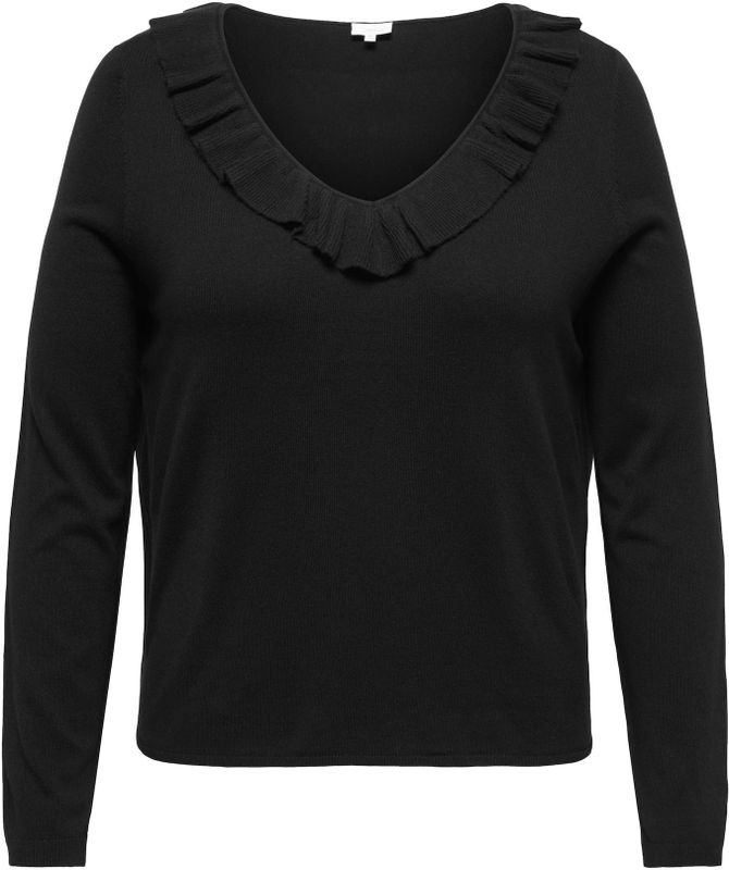 ONLY Carmakoma Blouse 'CARLUIS'  zwart