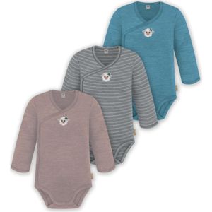 normani Rompertje/body  blauw / grijs / taupe