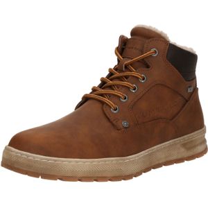Tom Tailor - Winterlaarzen - Bruin - Plateau - Veterschoenen - High-top Sneaker met Binnenrits