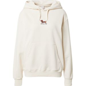 Iriedaily Sweatshirt 'Dacksi'  bruin / geel / zwart / natuurwit