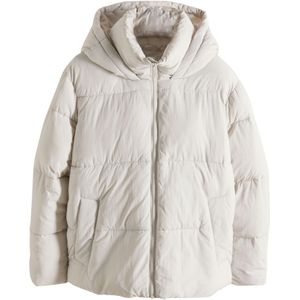 The Set Winterjas  lichtgrijs