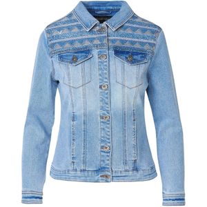 KOROSHI Tussenjas  blauw denim
