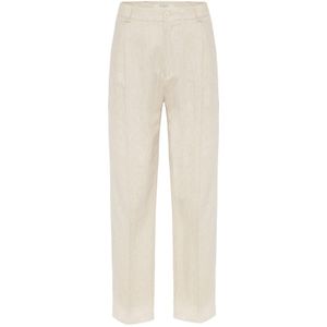 Antioch Bandplooibroek  ecru