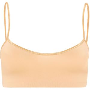 Hanro - Touch Feeling - BH - Beige - Soft Cup Bustier Zonder Beugel