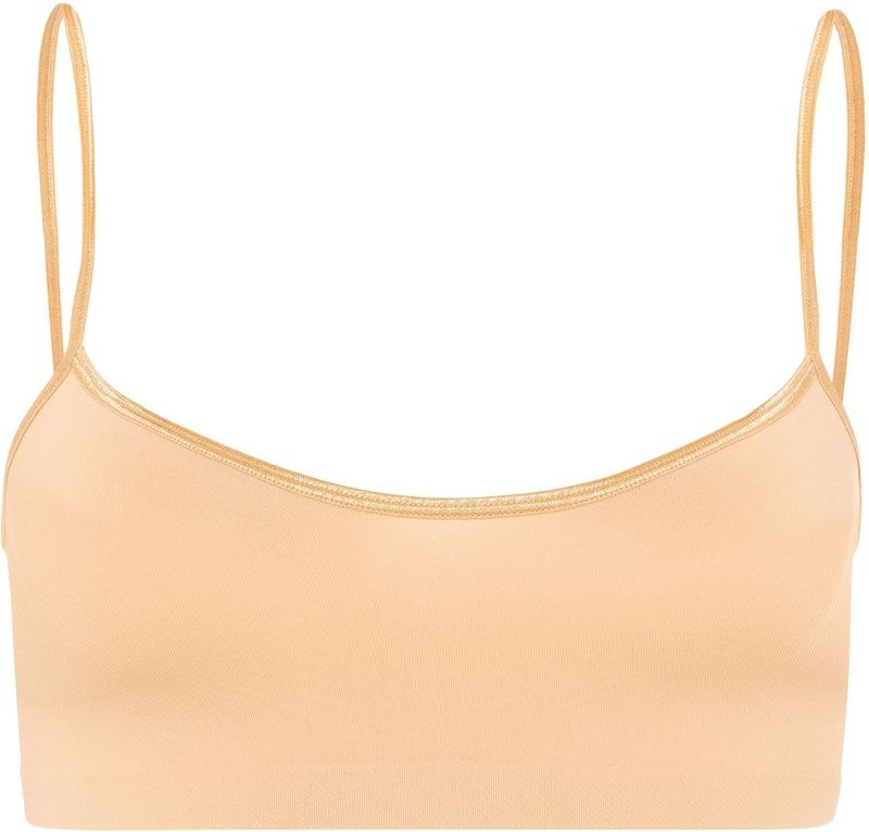 Hanro - Touch Feeling - BH - Beige - Soft Cup Bustier Zonder Beugel