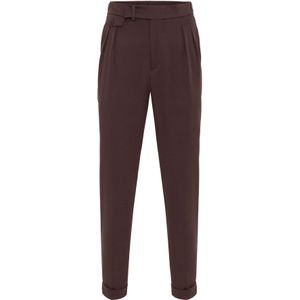 Antioch Bandplooibroek  bruin