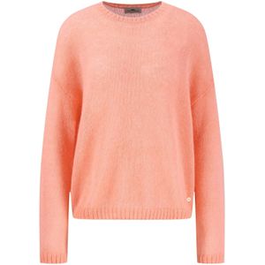 FYNCH-HATTON - Hairy - Gebreide Trui - Lichtoranje