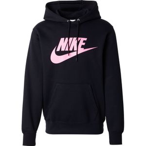 Nike Sportswear Sweatshirt 'CLUB'  lichtroze / zwart