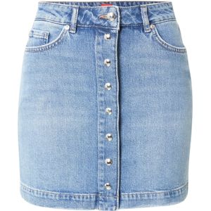 HUGO Rok 'Gilvie'  blauw denim