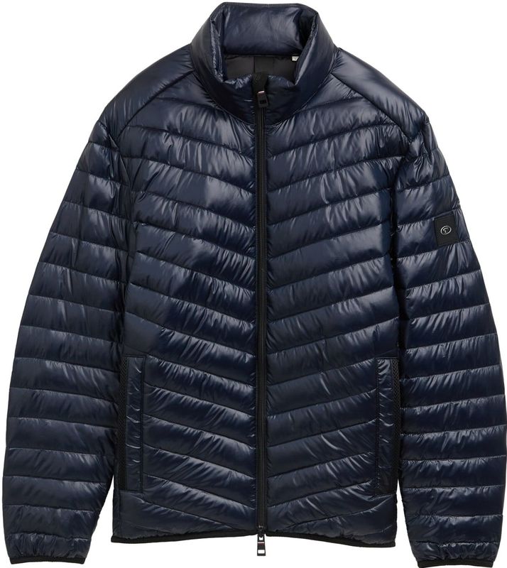 Tom Tailor - Gewatteerd Jack - Regular Fit - Effen - Lange Mouwen - Winddicht