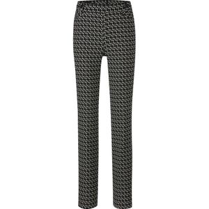 MADELEINE Broek  zwart / wit