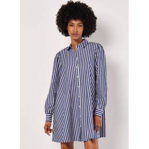 Apricot Jurk  navy / wit