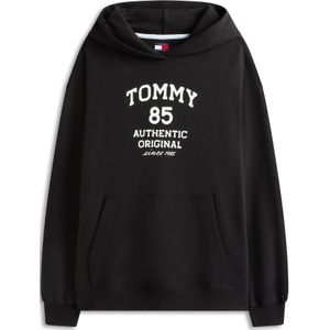 Tommy Jeans Sweatshirt '85'  zwart / wit