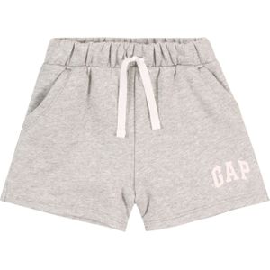 GAP Broek  lichtgrijs / orchidee / wit