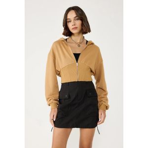 No Matter What Sweatvest  lichtbruin