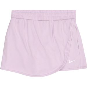 NIKE - BREEZY - Sportbroek - Rosa/Wit - Elastische Taille/Zoom, Sweatstof