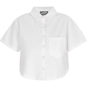 Dreimaster - Blouse - Wolwit - Dames